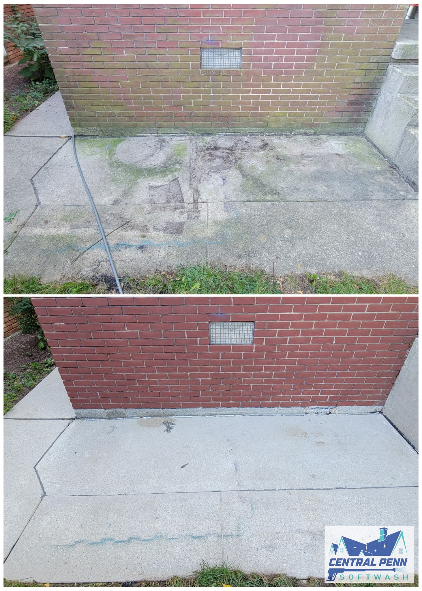 commercial concrete cleaning